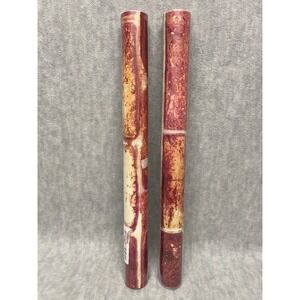 2 Rolls Type C Red 17.7 in x 196.85 Removable Self Adhesive Wallpaper‎